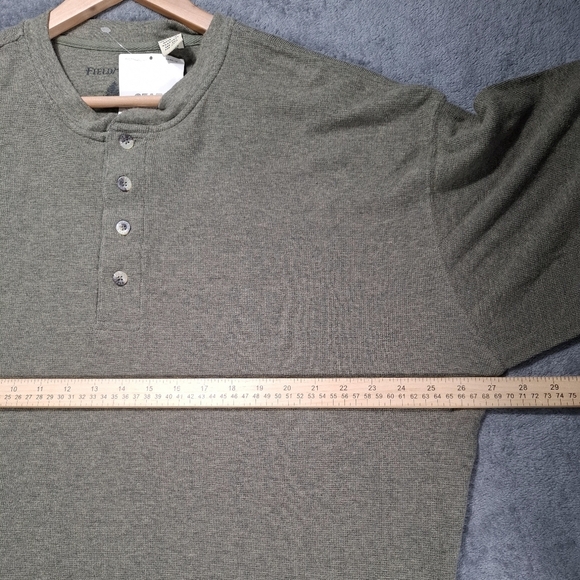 Vintage Fieldmaster Sears T-shirt Men’s Green Size XL 100% Cotton New - Picture 4 of 6